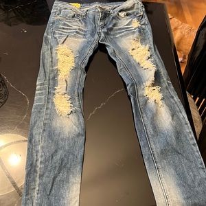 Slightly worn good condition jeans